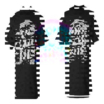 Groovy On Cloud Nine Bday 9Th Birthday Girl 9 Year Old T-Shirt | Mazezy