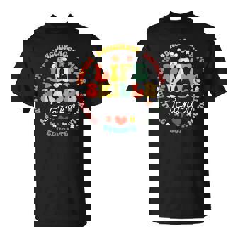 Groovy Life Skills Teacher Team Special Ed SPED Squad T-Shirt | Mazezy