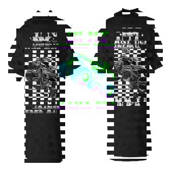 Groovy In My Monster Truck Mama Era Monster Truck Mom T-Shirt - Monsterry