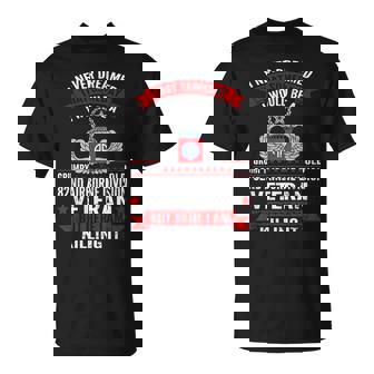 Grumpy Old 82Nd Airborne Division Veteran Paratrooper Small Black T-Shirt - Thegiftio