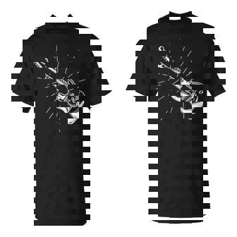 Guitare Électrique Pour Guitariste Hobby Et Legends T-Shirt - Cadeauxyz