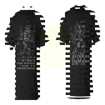 A Guy Like Me Is Hard To Find Bigfoot Fathers Day Men T-Shirt | Seseable CA