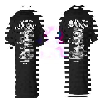 Gymis Unicornio Lindo Es Fitness Entrenamiento Lindo Gimnasio Camiseta unisex - Regaloses