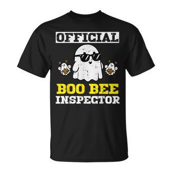 Halloween Boo Official Bee Inspector Costume Women T-Shirt - Thegiftio UK