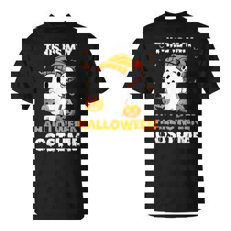 This Is My Halloween Costume Halloween Ghost T-Shirt | Seseable FR