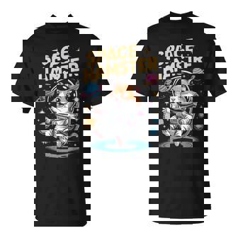 Hamsterpatial Astronaute Hamster T-Shirt - Cadeauxyz