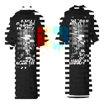 Hang Glider My Kind Of Hanging Out Gliding Hanggliding T-Shirt | Mazezy