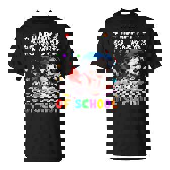 Happy 101 Days Of School Dog 100Th Day Teacher Boy T-Shirt | Seseable FR