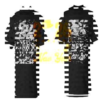 Happy New Year Party 2026 Balloon Family Matching Women T-Shirt | Mazezy