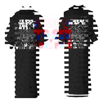 Happy To See Your Face Back To School Spider T-Shirt - Monsterry