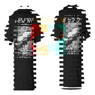 Harmonica Je Peux Pas J'ai Harmonica Pour Harmoniciste T-Shirt - Cadeauxyz