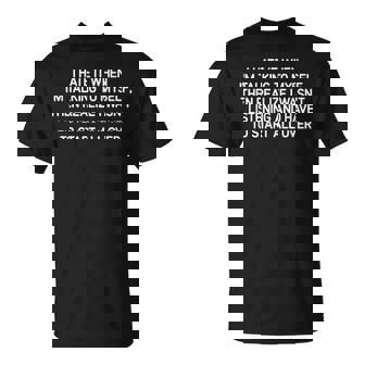 Hate It When I'm Talking To Myself Jokes Sarcastic T-Shirt - Thegiftio