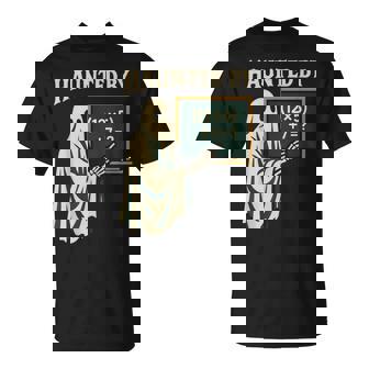 Haunted By 6-7 Halloween 67 Math Teacher Ghost T-Shirt | Mazezy