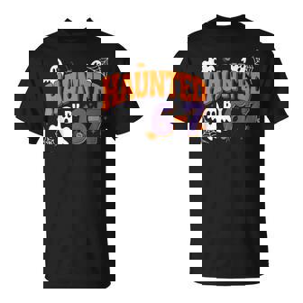 Haunted By 6 7 T-Shirt - Monsterry