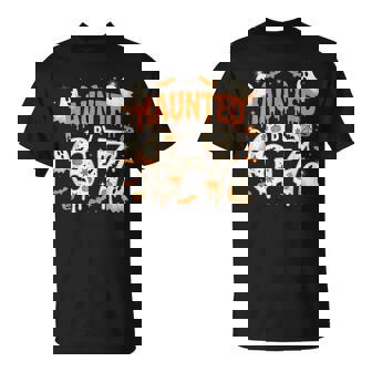 Haunted By 67 – Halloween Costume 6 7 Six Seven Meme T-Shirt - Monsterry