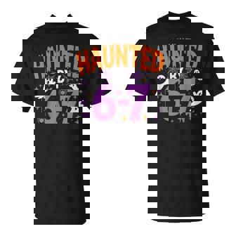 Haunted By 67 Haunted By 6-7 6 7 Halloween T-Shirt | Mazezy