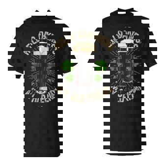 Hello Darkness My Old Friend Beer Drinker Strout Beer Lover T-Shirt - Thegiftio