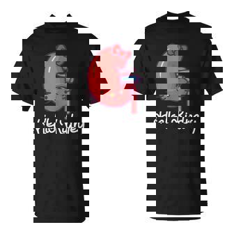 Hello Kidney おもしろ お医者さんへの感謝を示す Tシャツ - Kawaiitshirt