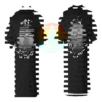 Hiking Tree Sparta North Carolina Camping NC T-Shirt | Mazezy