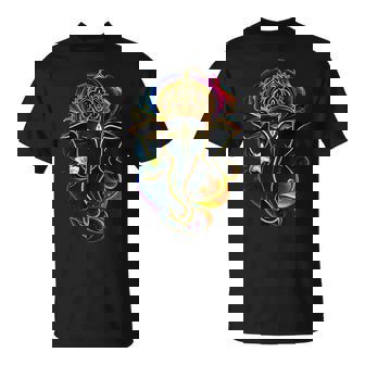 Hindu Ganesha Puja Elephant God India Meditation Yoga Murti T-Shirt - Thegiftio