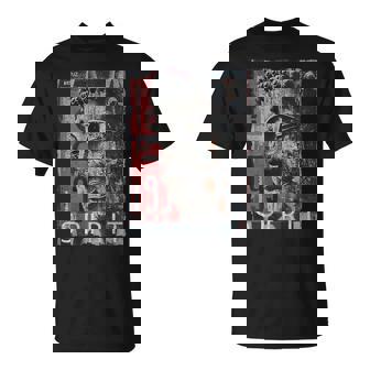 Hip Hop Retro Vintage Edgy Y2k Back Print Streetwear Buddha T-Shirt | Mazezy