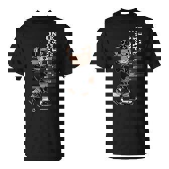 Hip Hop Teddy Bear Sneaker Collector Shoes Streetwear T-Shirt | Mazezy