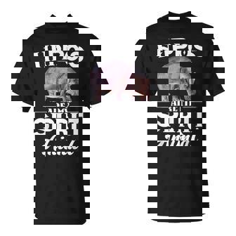 Hippos Are Mypirit アニマルシャツ – Hippos Lover Tシャツ - Kawaiitshirt