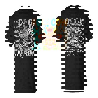 Holy Cow 100 Days Of School Teachers Boys Girls Cow Lovers T-Shirt | Mazezy