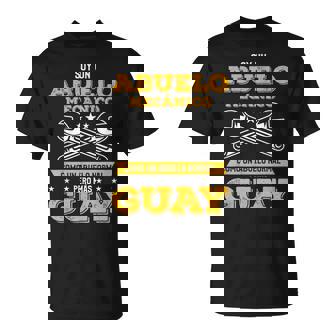 Hombre Cita Divertida Día Del Padre Para Un Abuelo Mecánico Camiseta unisex - Regaloses