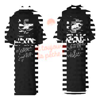 Homme Cadeau Anniversaire Pecheur Peche Homme Original 66 Ans T-Shirt - Cadeauxyz