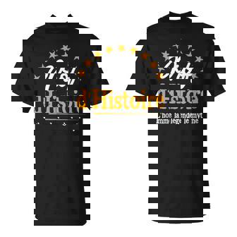 Homme Legende Mythe Professeur D'histoire Homme Cadeau T-Shirt - Cadeauxyz