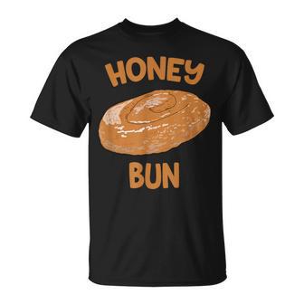 Honey Bun Cute Food Breakfast Sweets T-Shirt - Thegiftio UK