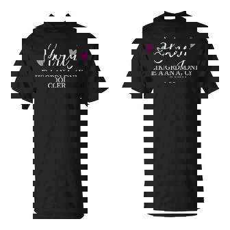 Honey Like A Grandma Only Cooler Heart Mother's Day Honey T-Shirt - Thegiftio