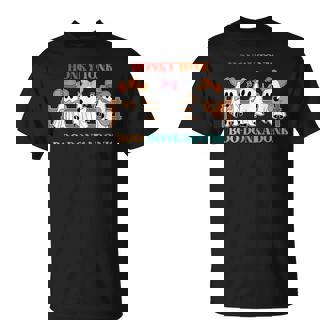 Honky Tonk Boo-Donkadonk Spooky Howdy Vintage Quote T-Shirt | Mazezy