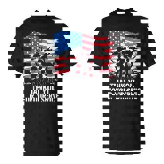 Honoring Army Veterans American Flag Patriotic Men T-Shirt - Monsterry