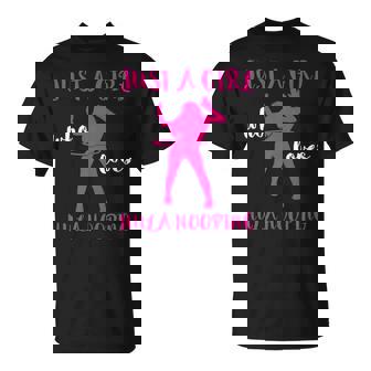 Hooping Gymnastic Hula Hoop Dancing Just A Girl Hula Hoop T-Shirt | Mazezy