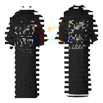 Hooray It's Music Day Music Lover Appreciation Music Teacher T-Shirt | Mazezy