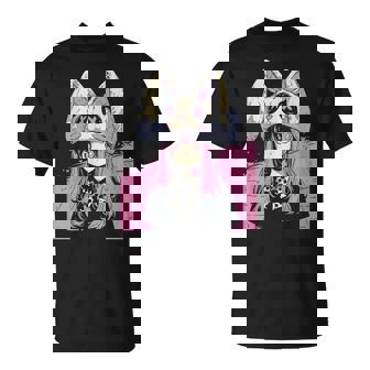 Horror Anime Manga Bunny Japan Japanese Creepy Kawaii Goth T-Shirt | Mazezy