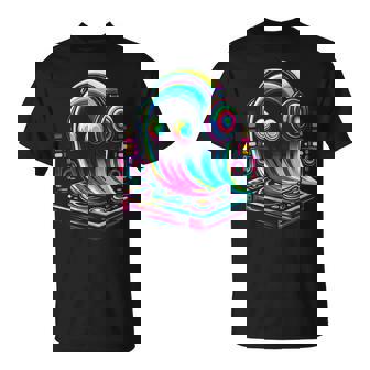 House Music Festival Ghost Optical Edm Rave Deejay T-Shirt - Thegiftio