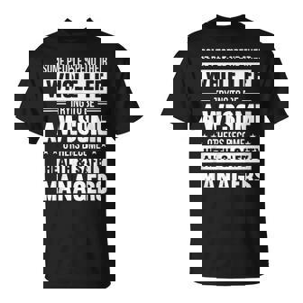 Humoristique Avec Inscription Health &Afety Manager T-Shirt - Cadeauxyz