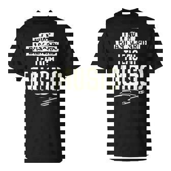 Humorous Music Appreciation Teacher For Women And Me T-Shirt | Mazezy