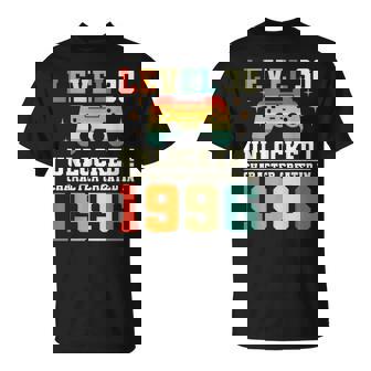 Humour Geek Niveau 30 Ans Gamer Anniversaire 1996 T-Shirt - Cadeauxyz
