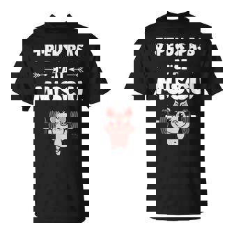 Humour Musculation Animaux Cochon J’Peux Pas J’Ai Muscu T-Shirt - Cadeauxyz