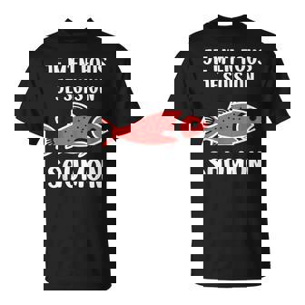 Humouraumon Poisson Je M'en Fous Jeuis Unaumon T-Shirt - Cadeauxyz