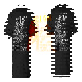 I-Am Black Woman Educated Magic Intelligent Black History T-Shirt - Thegiftio