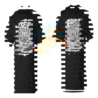 Ice Cream Basketball Respect The Drip Basketball Dripping T-Shirt - Monsterry