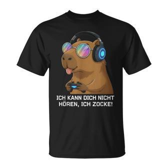 Ich Kann Dich Nicht Hören Ich Zocke Lustiges Zocken & Gaming T-Shirt - Geschenkecke