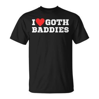 Ich Liebe Goth-Girls T-Shirt - Geschenkecke