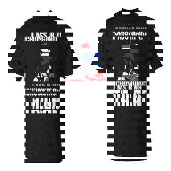 Ich Muss Gar Nix Ich Muss Nur Nach Thailand T-Shirt - Geschenkecke