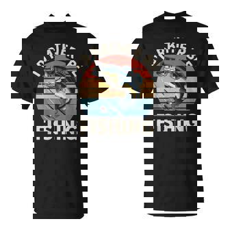 I'd Rather Be Fishing Fishing For Dad Fishermen T-Shirt - Monsterry